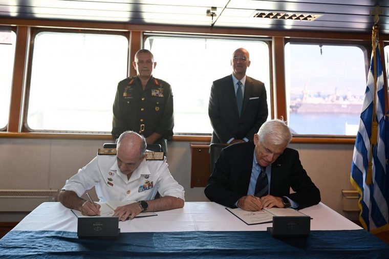 Aikaterini Laskaridis Foundation-Signing ceremony for the handover of the PY 