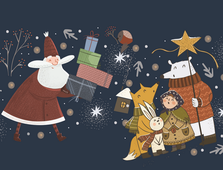 Aikaterini Laskaridis Foundation-Christmas celebration at the Lending Library