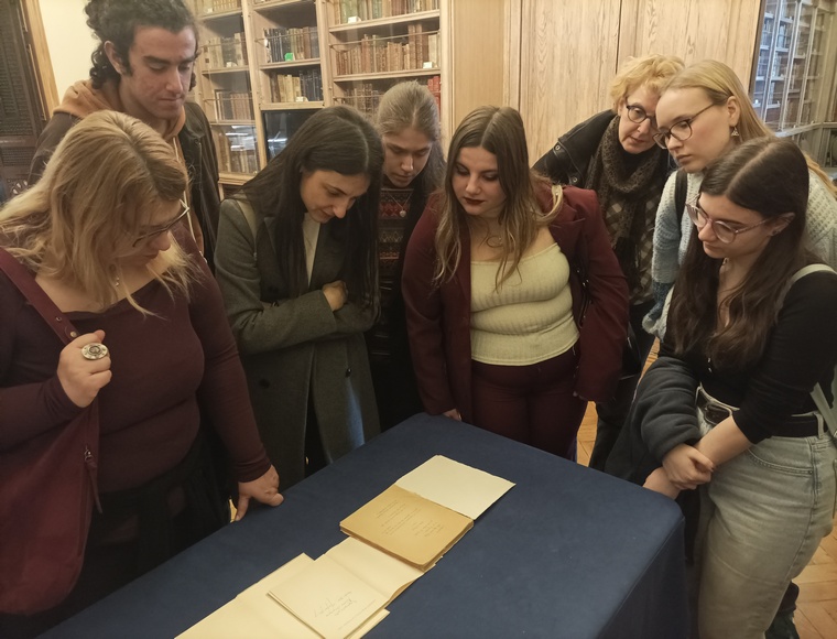 Aikaterini Laskaridis Foundation-Επίσκεψη φοιτητών του τμήματος Θεατρικών Σπουδών του Πανεπιστημίου Αθηνών