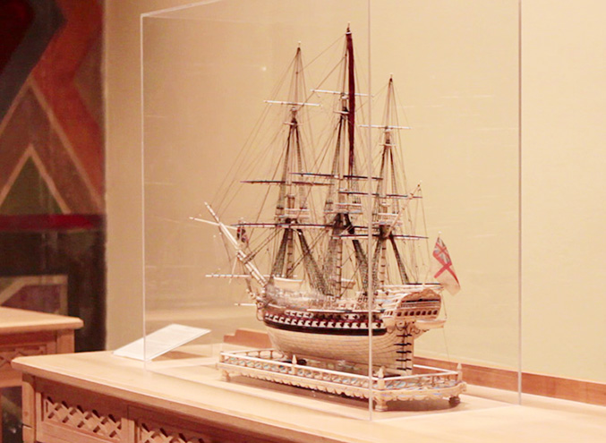 Aikaterini Laskaridis Foundation-Collection of Bone Ship Models