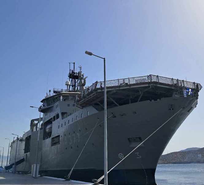 Aikaterini Laskaridis Foundation-Naming ceremony and induction into the Hellenic Navy of Perseus