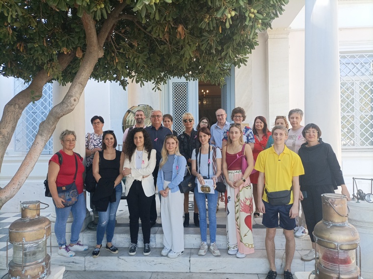 Aikaterini Laskaridis Foundation-Visit from a team of Semmelweis University of Hungary